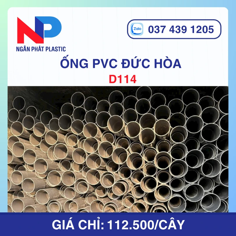 Ống Nhựa uPVC D168